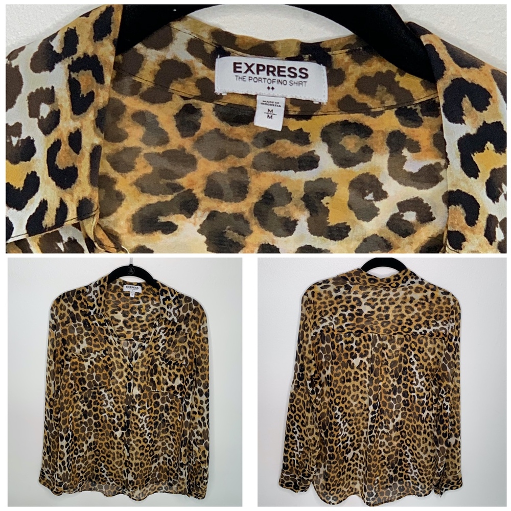 Express Leopard Shirt